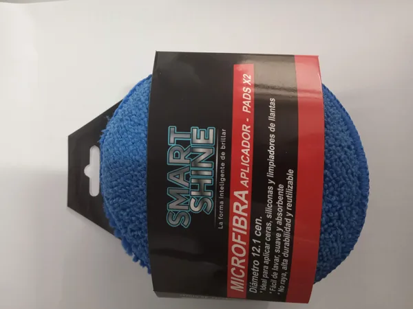 Mota aplicadora microfibra 2pcs automotriz smart shine