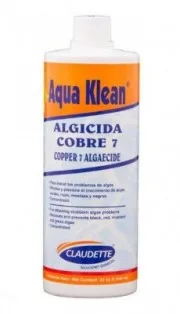 Algicida cobre 7 (32oz) aqua klean claudette