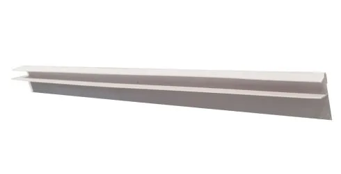 Moldura angular tipo F plafon corniza blanca 21’