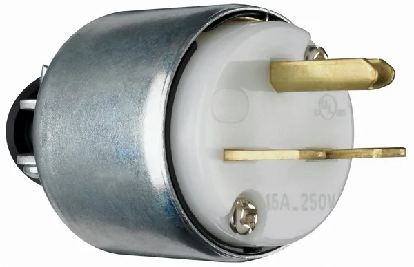 Enchufe 15a 250v metal legrand