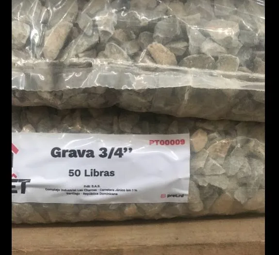 Grava 3/4" 50LBS Pret