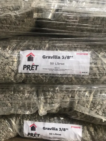Gravilla 3/8" 50LBS Pret