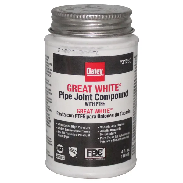 Teflon en pasta oatey 4 oz.