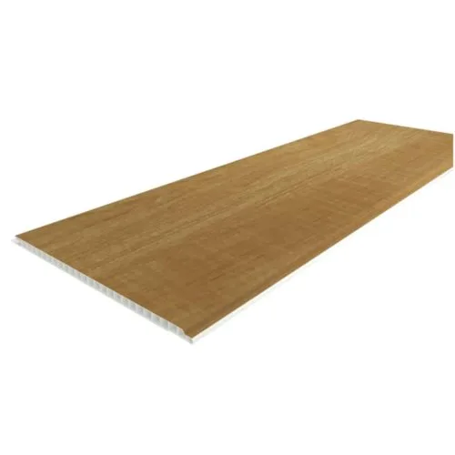 Plafon Pvc machihembrado madera roble 10"x21’