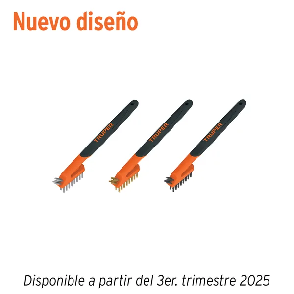 Mini cepillos D/alambres 3pcs JCEA-3 truper