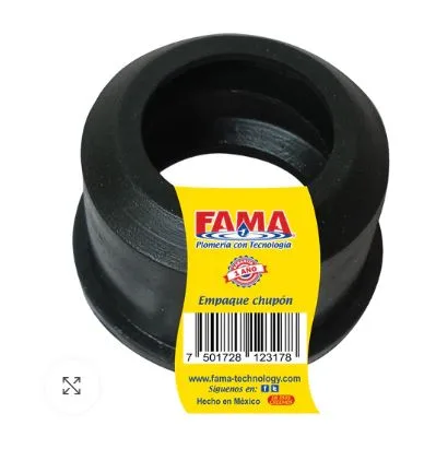 Chupon d/goma p/tubo Lav 2" 2318 fama