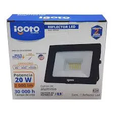 Reflector led 20w Igoto 6500k IP65