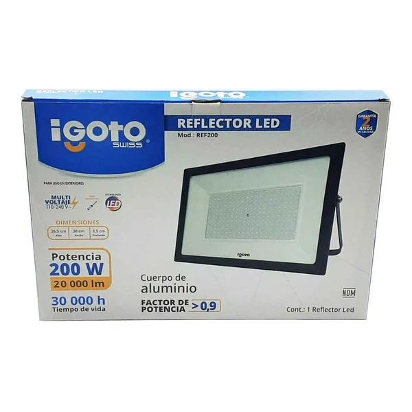 Reflector led 200w Igoto 6500k IP65