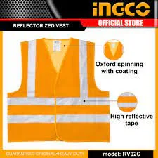 Chaleco Reflector MAMEY Ingco rv01c