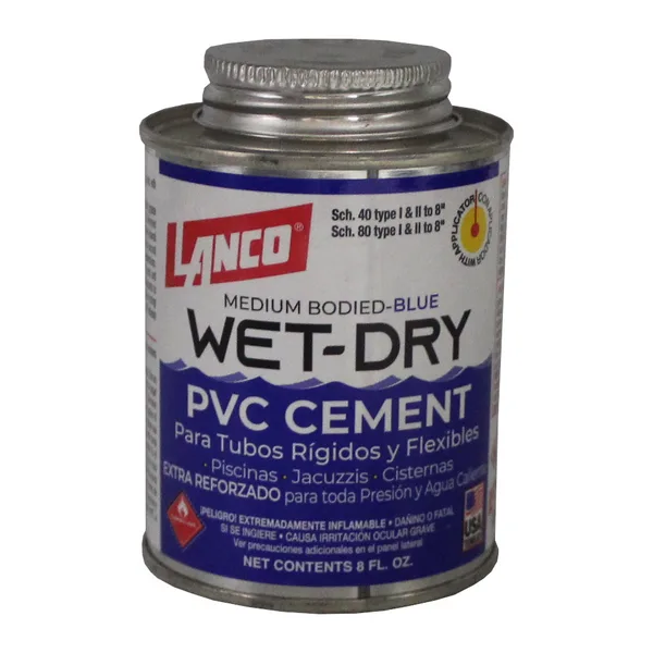 Cemento Pvc Lanco Azul 8oz.