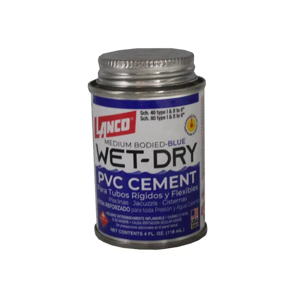 Cemento Pvc Lanco Azul 4oz.