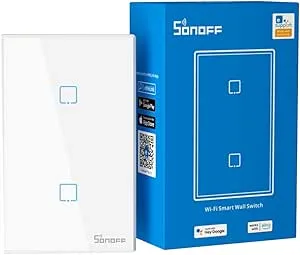 Int 2 canales blanco wifi smart t2us2c sonoff