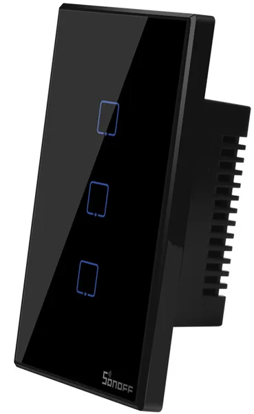 Int 3 canales negro wifi smart t3us3c sonoff