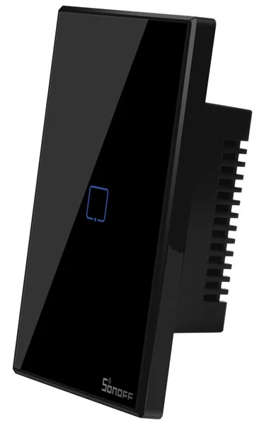 Int 1 canal negro wifi smart t3us1c sonoff