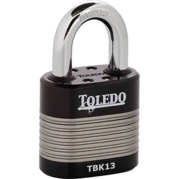 Candado toledo 50mm laminado tbk13