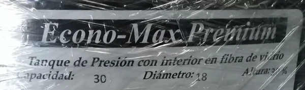 Tanque P/cisterna 30 Gls. Gris economax