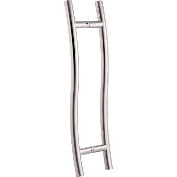 Tirador p/puerta cristal acero Inox 21" toledo