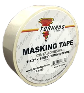 Masking Tape 1/2" Crema Tornado