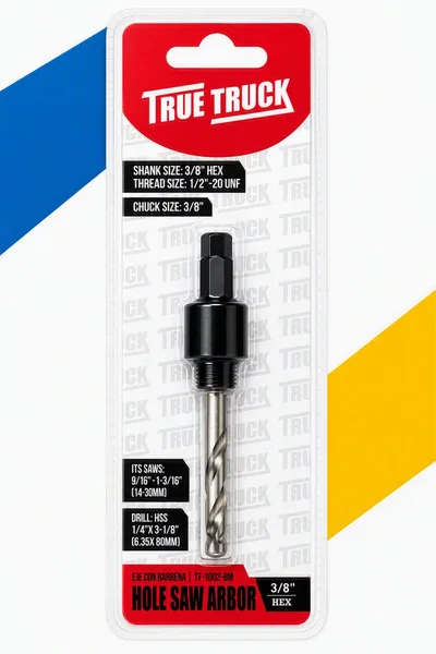 Mandril p/sierra Corta Circulos 3/8 True Truck