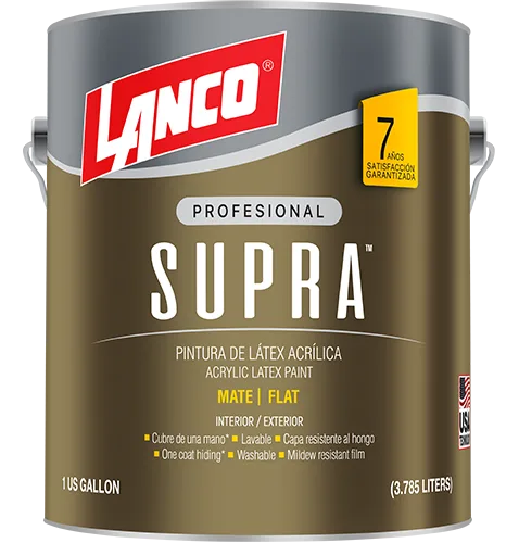 Pintura acril supra Lanco Blanco gl