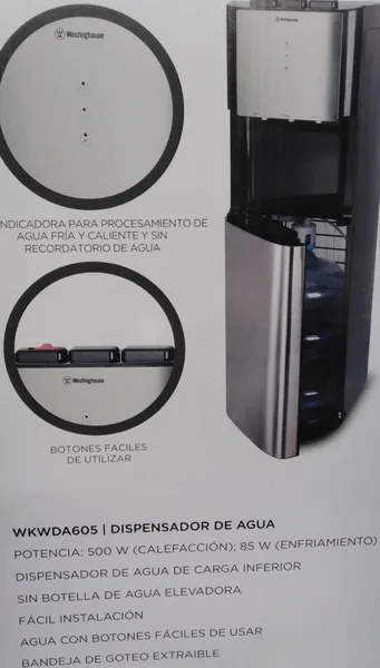 Bebedero D/agua botellon oculto westinghouse