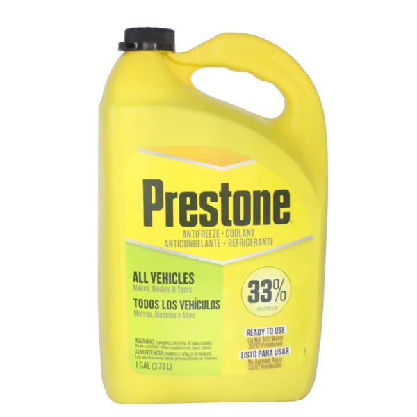 Coolant mezcla precisa 33% prestone