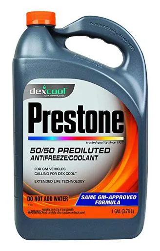 Coolant 50/50 prediluido prestone