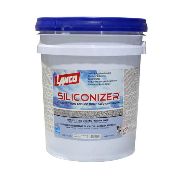 Sellador d/techo siliconizer rojo teja lanco