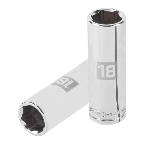 Cubo mecanico largo 1/2x18mm Truper