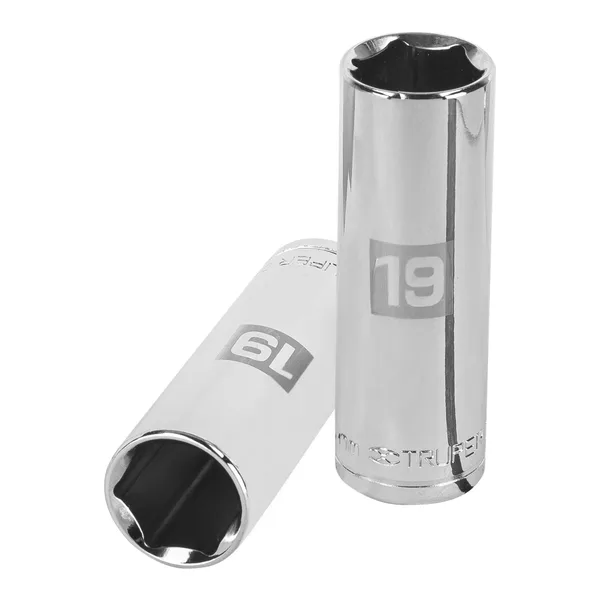Cubo mecanico largo 1/2x19mm Truper