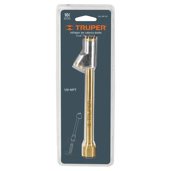 Valvula p/inflar cabeza doble truper