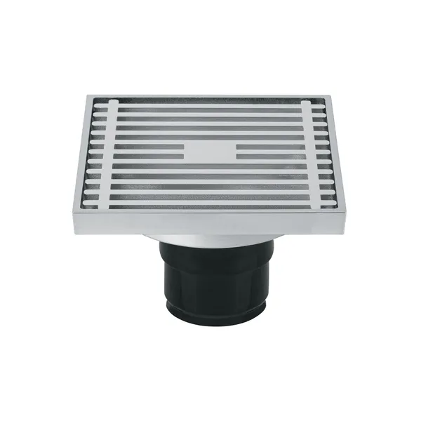 Rejilla cuadrada P/piso 4x4 Metal foset